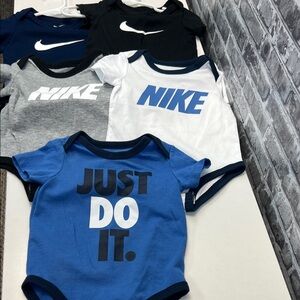 Nike Infant onesies Collection - Blue, White,‎ Gray, Black